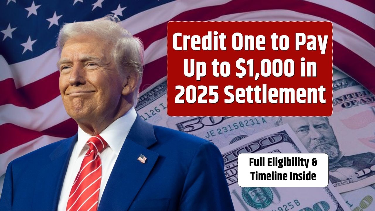 Credit One to Pay Up to $1,000 in 2025 Settlement—Full Eligibility & Timeline Inside