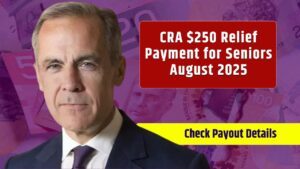 CRA $250 Relief Payment for Seniors August 2025 - Check Payout Details