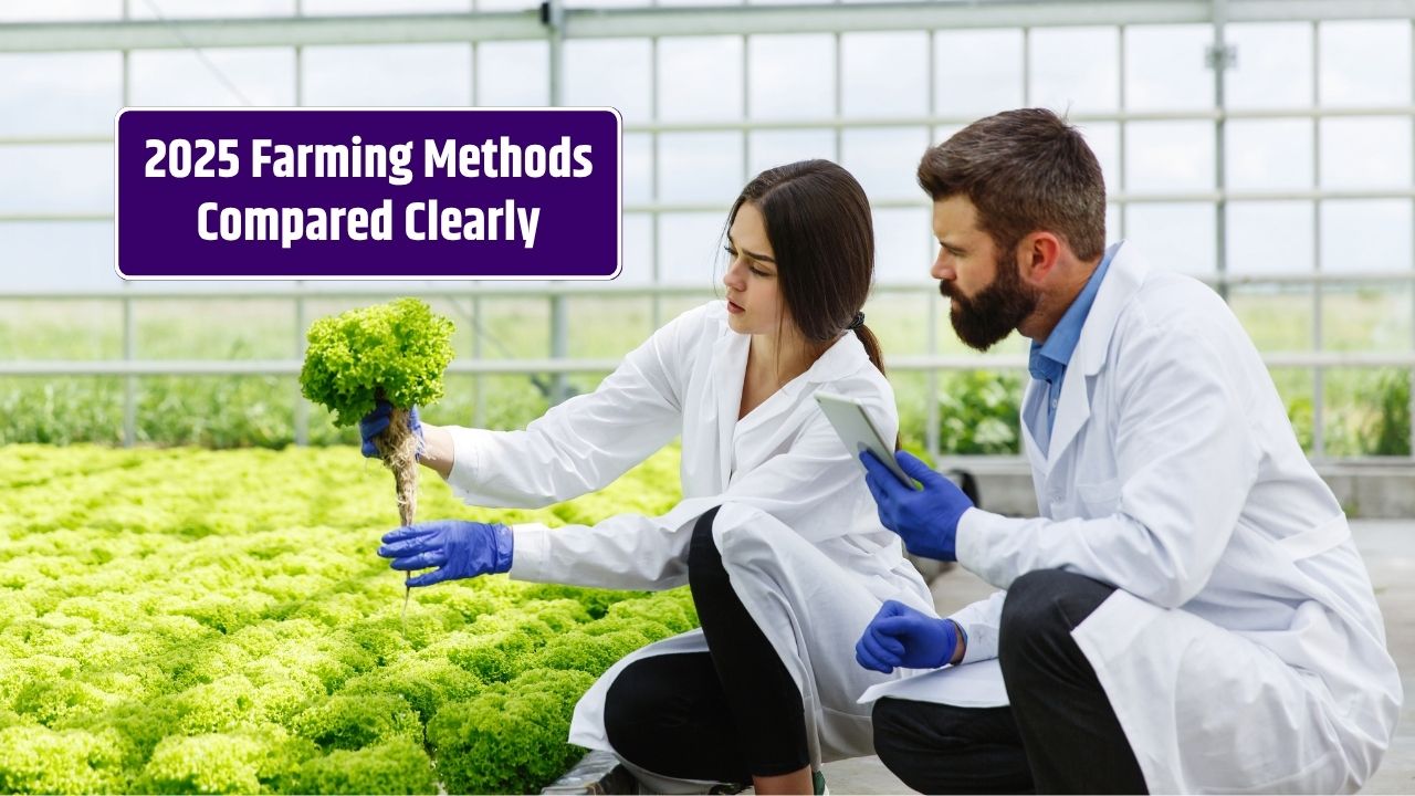 Organic vs Conventional Farming What You Need to Know in 2025